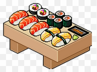 Pixel Sushi Rolls Japan Kawaiifreetoedit - Sushi Pixel Emoji,Sushi Roll Emoji