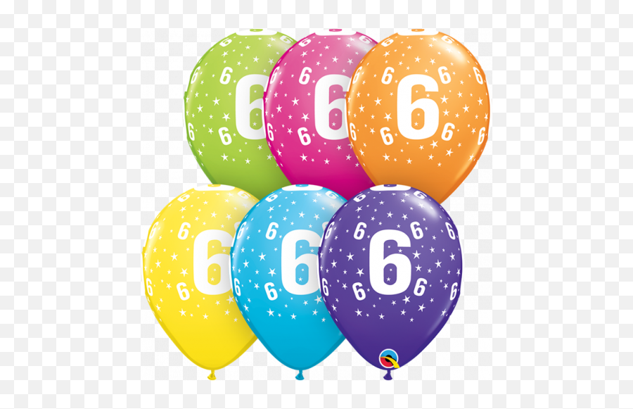 Greetings House - Baloane Cifra 6 Emoji,House And Balloons Emoji
