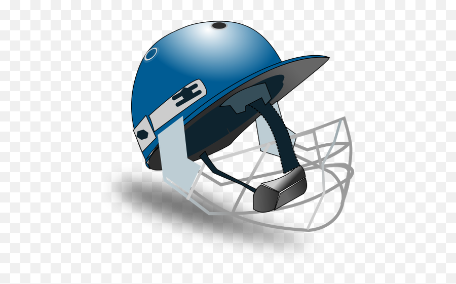 Vector Image Of Cricket Helmet - Cartoon Cricket Helmet Png Emoji,Viking Helmet Emoji
