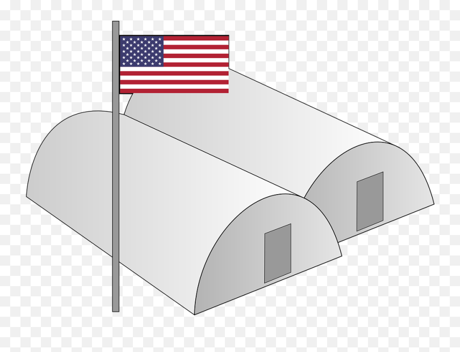 Army Usa Barracks - Military Base Transparent Background Emoji,Washington Flag Emoji