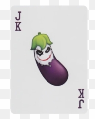 Poop Emoji Playing Cards - Eggplant,Playing Cards Emoji