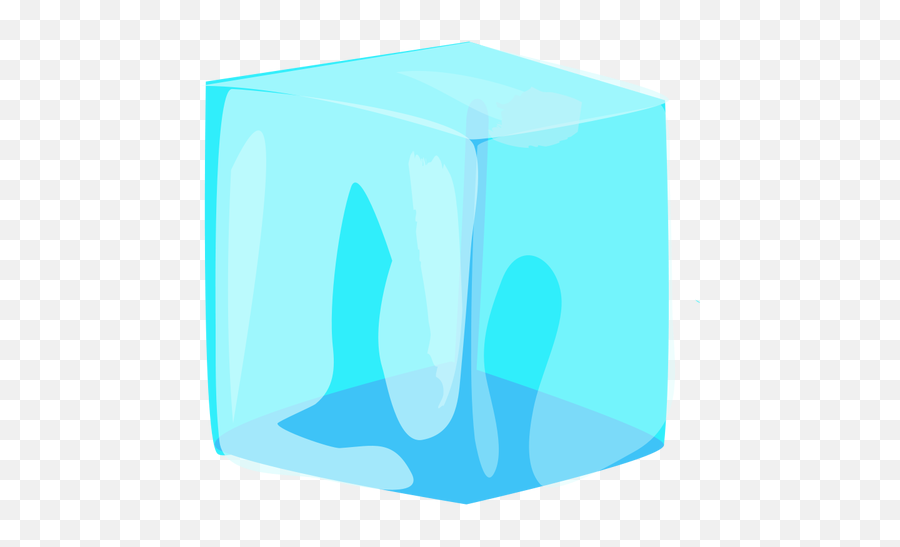 Ice Cube Vector Clip Art - Clipart Cold Object Emoji,Ice Cube Emoji