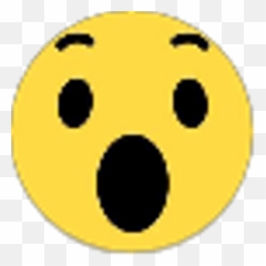 Wow Clipart Emoji Facebook Transparent - Png