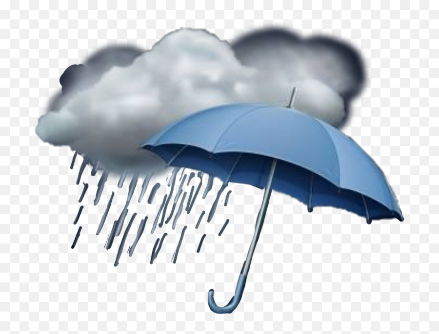Umbrella Raindrops Weather Rain Raining Cloud Clouds - Umbrella Emoji,Rain Cloud Emoji