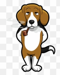 Beaglemoji - Smoking L8ke A Beagle,Wrestling Emoji