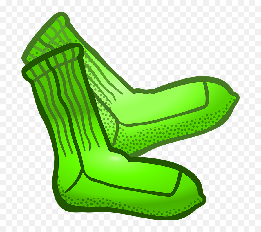 Sock Socks - Green Socks Clipart Emoji,Star Shoe Emoji