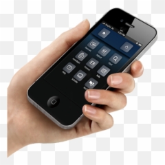 Smartphone In Hand Png Image - Main Emoji