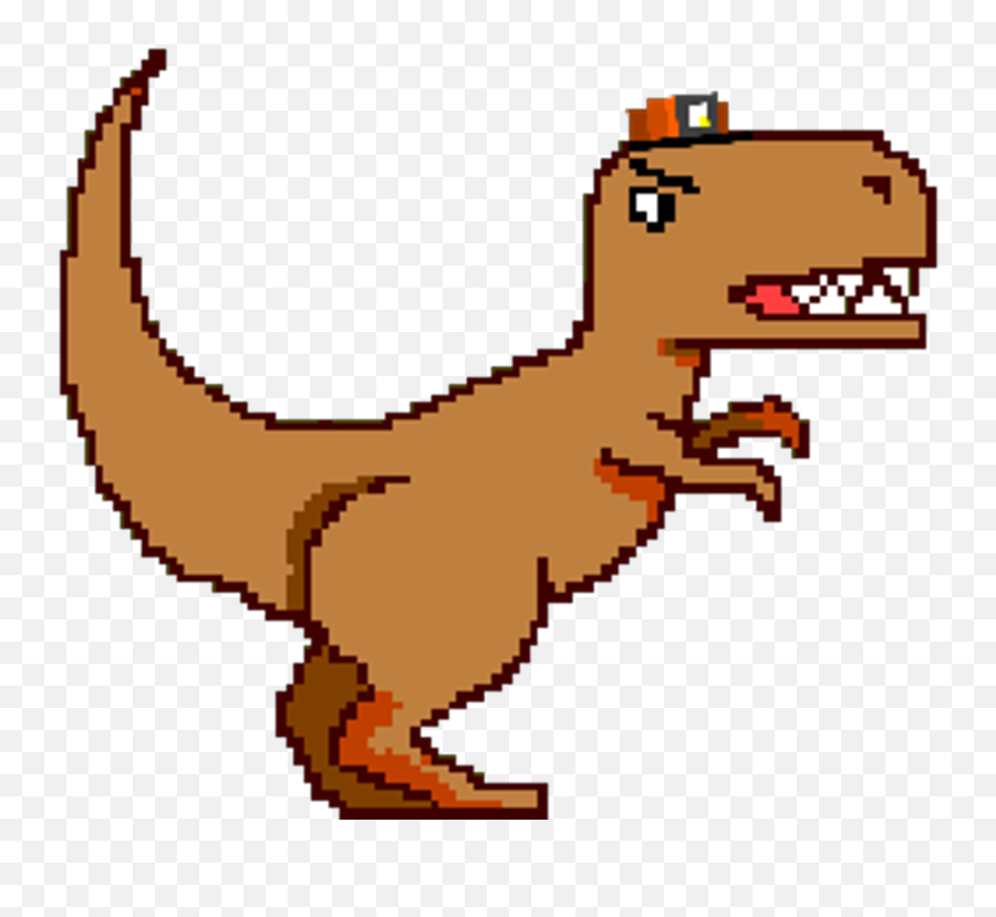 Luigipro Odyssey Pixel T Rex Freetoed - Cartoon Emoji,T Rex Emoji