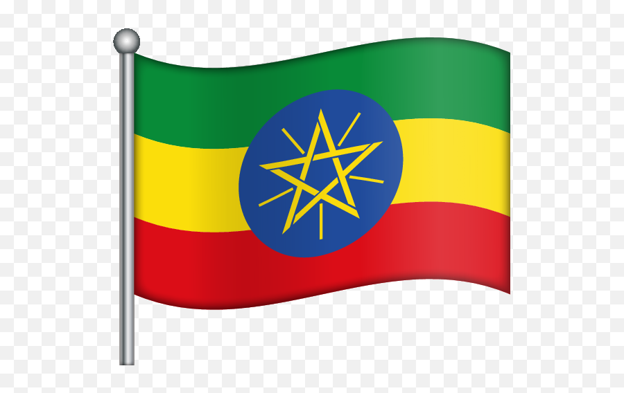 Emoji - Ethiopia Flag,Ethiopian Flag Emoji