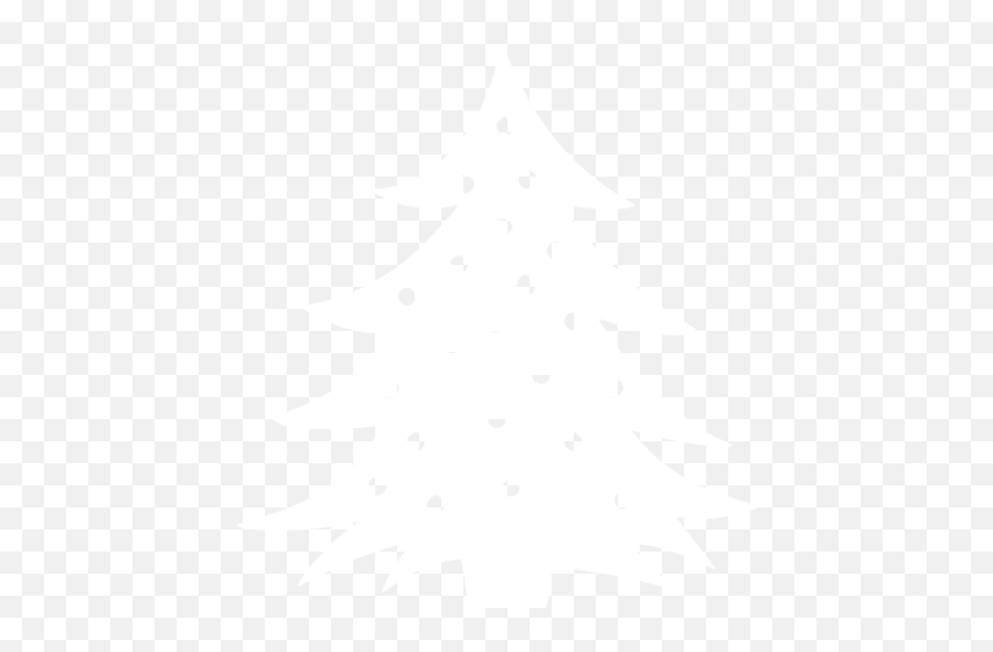 White Christmas 33 Icon - Free White Christmas Icons Christmas Icon Png White Emoji,Christmas Tree Emoticon