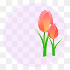 Free Mood Emoticon Vectors - Tulips Clip Art Emoji,Flower Emoticon