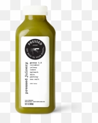Greens 15 - Kale Spinach Juice Cold Pressed Bottle Emoji