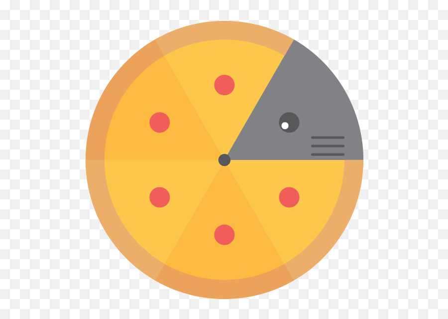 Pizza Rat - Circle Emoji,Rat Emoticon