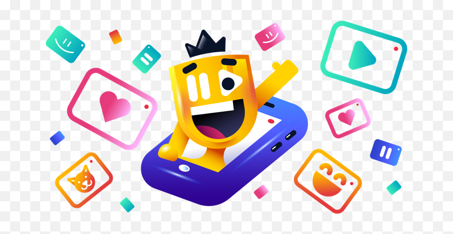 Wgvs Worldu0027s Greatest Videos - Clip Art Emoji,Wave 1 1 Emoji