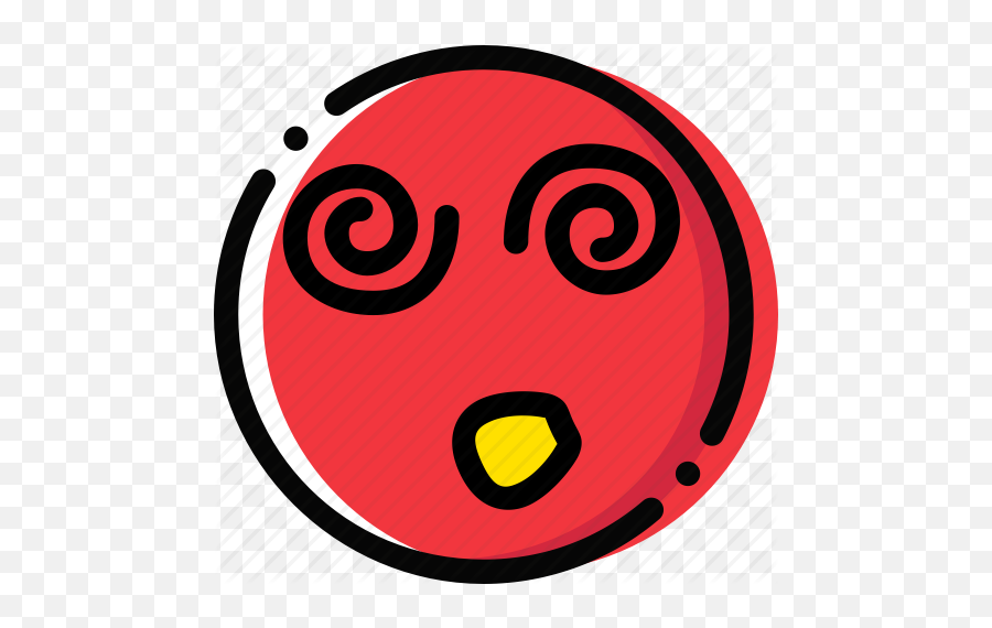 U0027smashicons Emoticons - Cartoony Vol 3u0027 By Smashicons Red Dead Face Emoji,Dazed Emoji