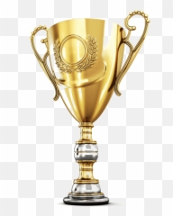 Free Png Download Trophy Images Background - Gold Champions White Emoji