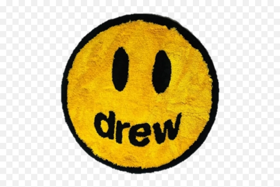 Drew House Smiley Rug - Drew Rug Emoji,Insane Emoticon