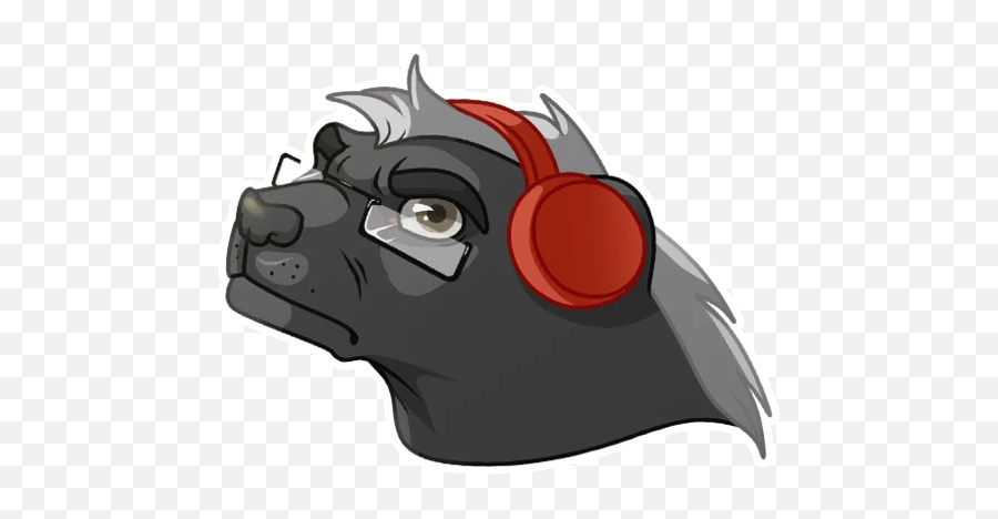 Telegram Sticker 3 From Collection - Fictional Character Emoji,Honey Badger Emoji