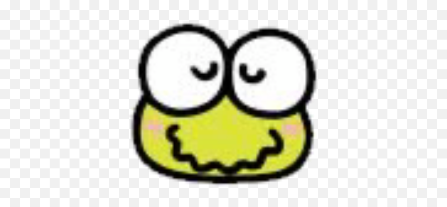 Keroppi Sanrio Softcore Uwu Frog Sticker By Christina - Happy Emoji,Frog Emoticon