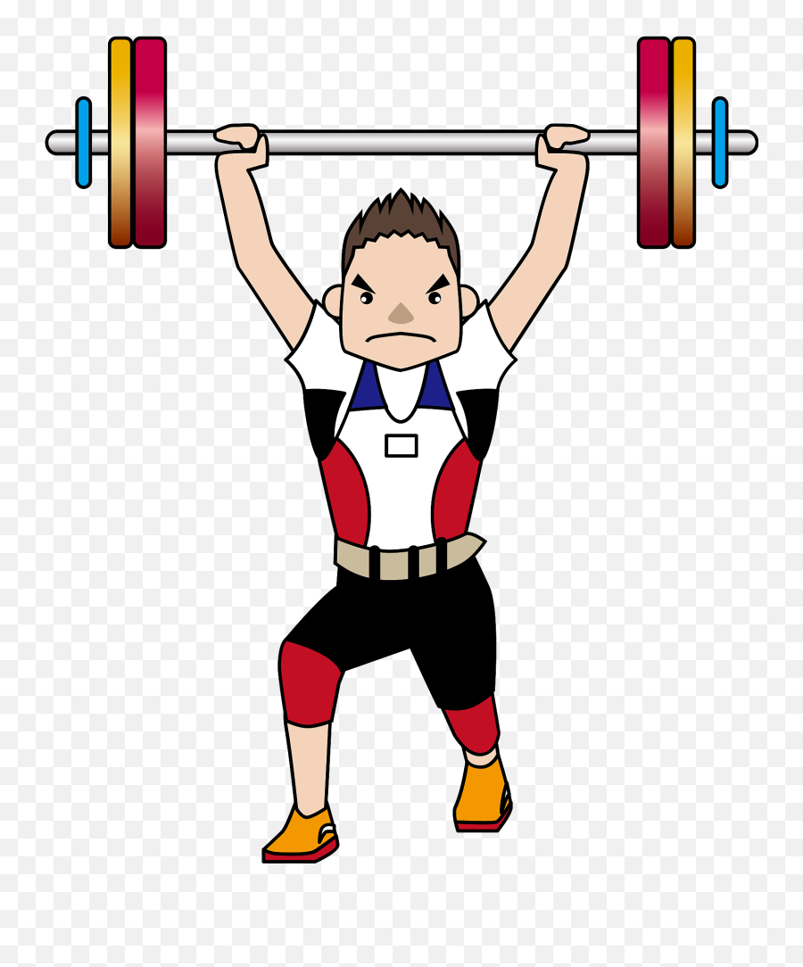 Olympic Weightlifting Clipart Free Download Transparent - Active Emoji,Olympic Emoji