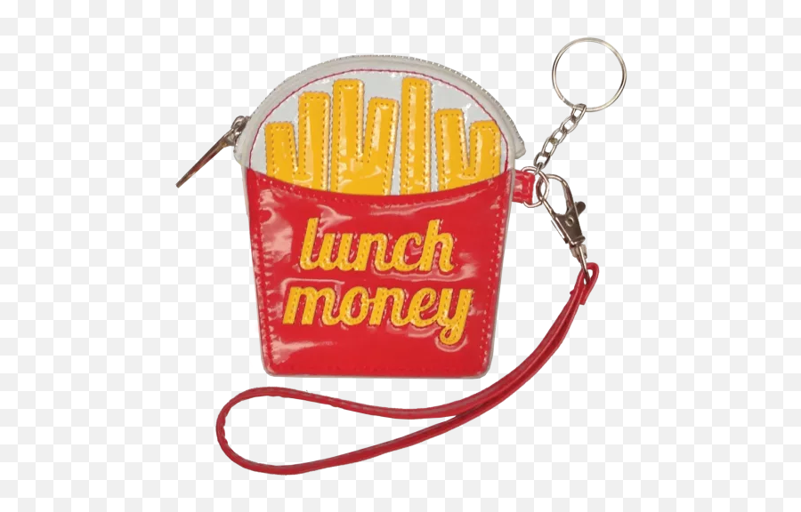Lunch Money Purse Key Chain - Keychain Emoji,Money Bags Emoji