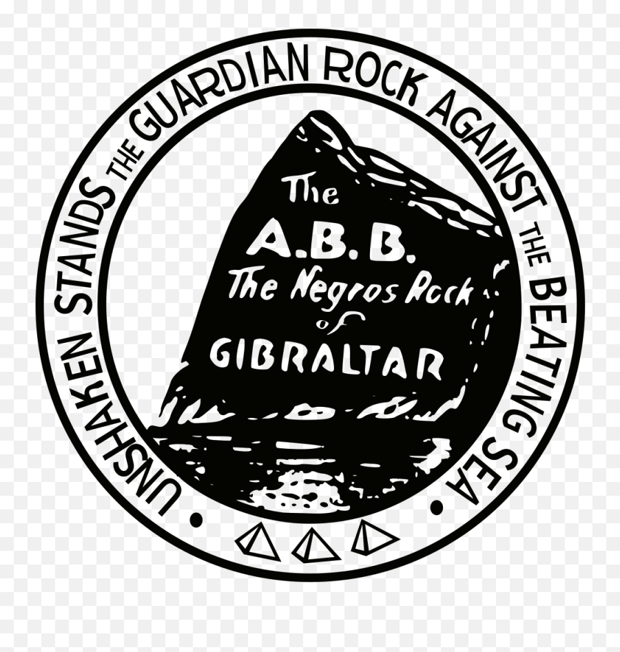 Abb Rock Of Gibraltar - African Blood Brotherhood Emoji,Rock Out Emoji