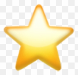 Star Iphone Emoji Emojis Iphoneemoji Emojisticker - Transparent Aesthetic Emoji,Star Emojis