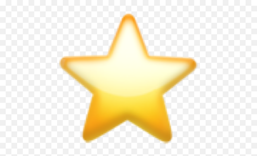 Star Iphone Emoji Emojis Iphoneemoji Emojisticker - Transparent Aesthetic Emoji,Star Emojis
