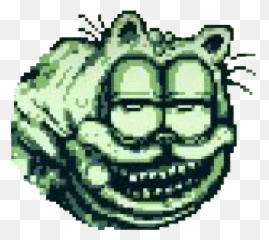 Gorefield - Garfield Gameboy Rom Emoji,Lip Emoji