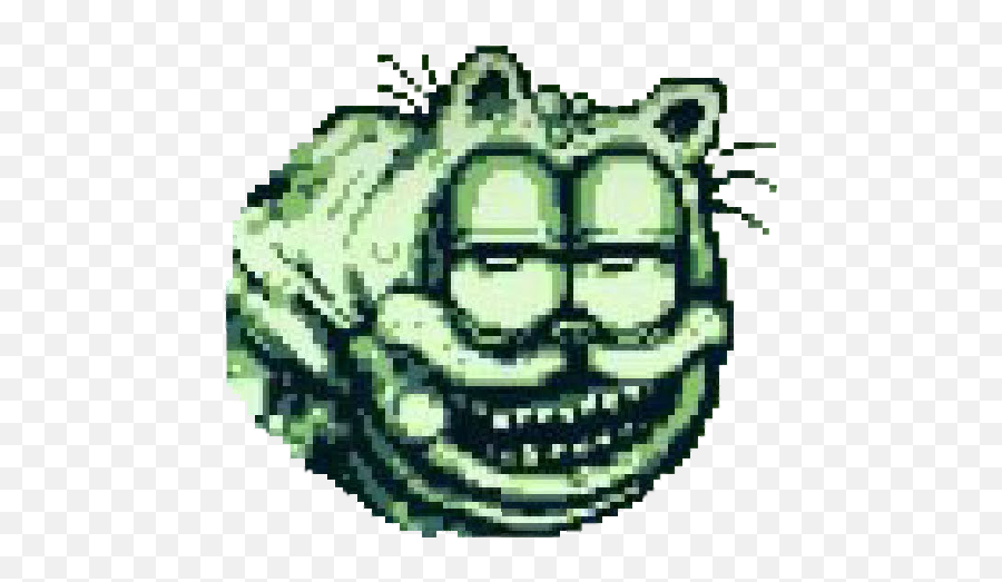 Gorefield - Garfield Gameboy Rom Emoji,Lip Emoji