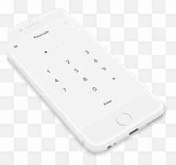 White Skin Iphone 6 Plus Png Image With - Smartphone Emoji
