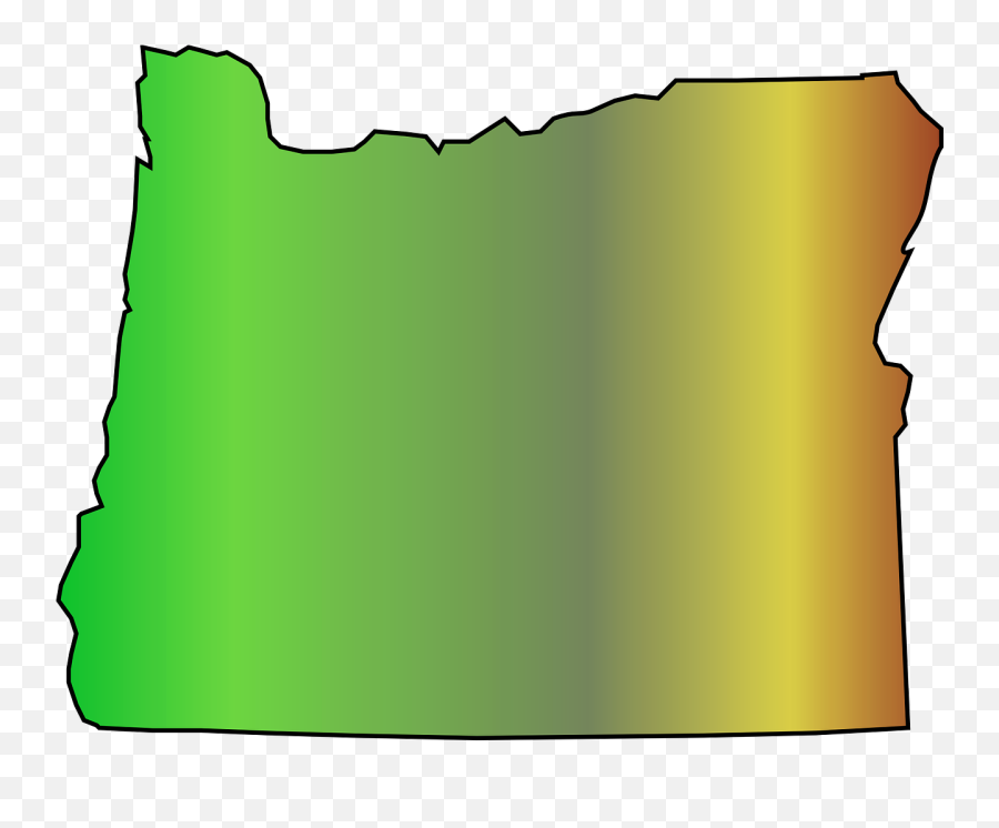 Map Oregon State United States - Cartoon Map Of Oregon State Emoji,Northern Ireland Flag Emoji