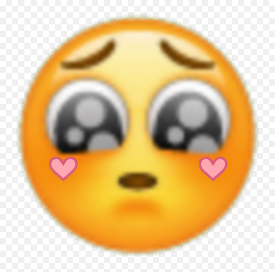 Pleadingface Emojis Whatsapp Cute Love Emojicute - Pleading Face Emoji Whatsapp,Emojis Whatsapp