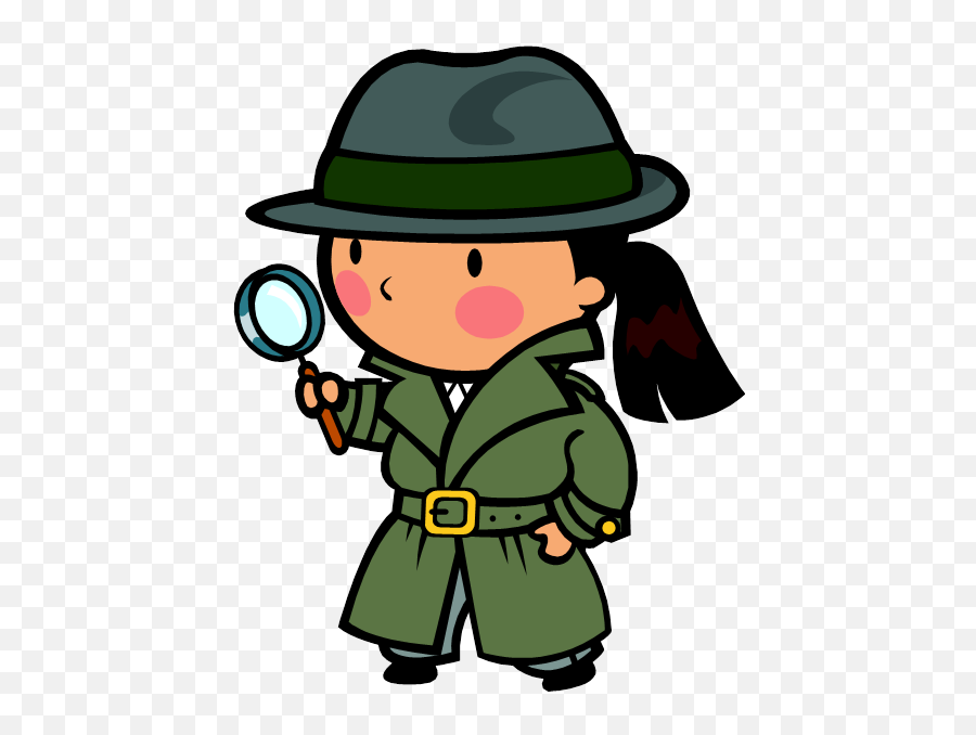Detective With Magnifying Glass Clipart - Detective Clipart Emoji,Investigator Emoji