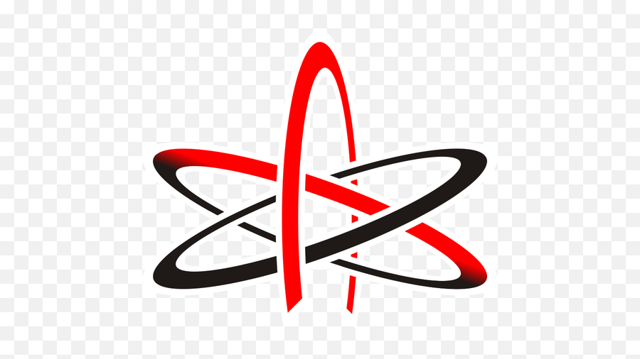 Atom Of Atheism Vector Graphics - Atom Clipart Free Emoji,Rod Of Asclepius Emoji