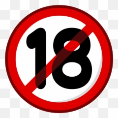 Phantom Open Emoji 1f51e - No U Turn Road Sign Meaning,Clock Emoji