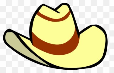 Cowgirl Clipart Emoji Transparent Free For - Club Penguin Cowboy Hat