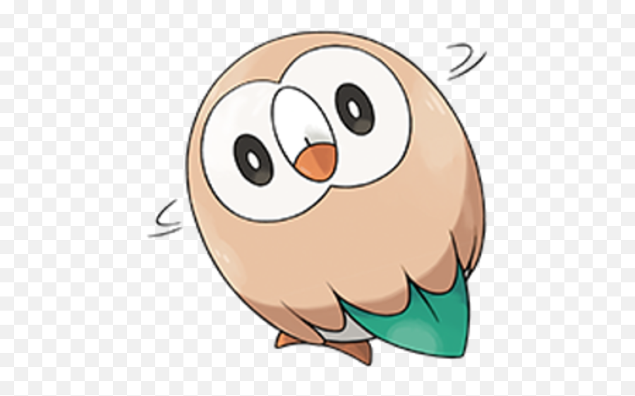 Download Free Png Download Pokemon Sun Moon Rowlet Png Image - Smallest Pokemon Emoji,Emoji No Background