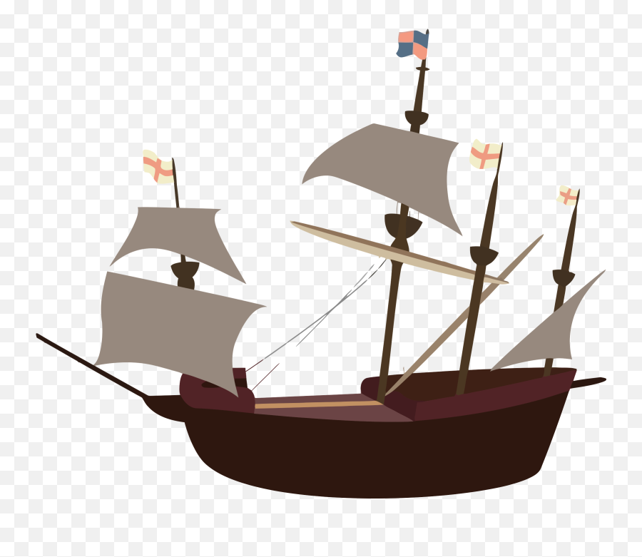 Cartoon Pirate Transparent Png - Cartoon Pirate Ship Png Emoji,Pirate Ship Emoji