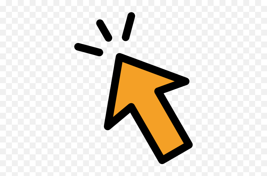 Clicker Icon At Getdrawings - Transparent Click Arrow Icon Emoji,Peapod Emoji