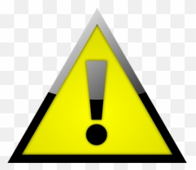 Free Attention Warning Illustrations - Dangers In Plumbing Emoji