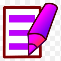 Free Paper Icon Cliparts Download Art - Pen And Png Emoji