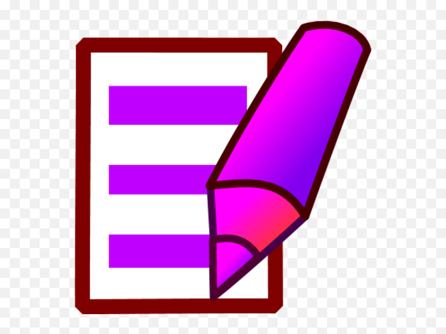 Free Paper Icon Cliparts Download Free Clip Art Free Clip - Pen And Paper Clipart Png Emoji,Paper And Pen Emoji