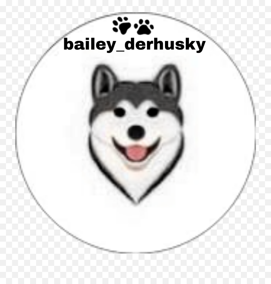 Husky Huskygirl Huskypuppy Sticker - For Adult Emoji,Husky Emoji