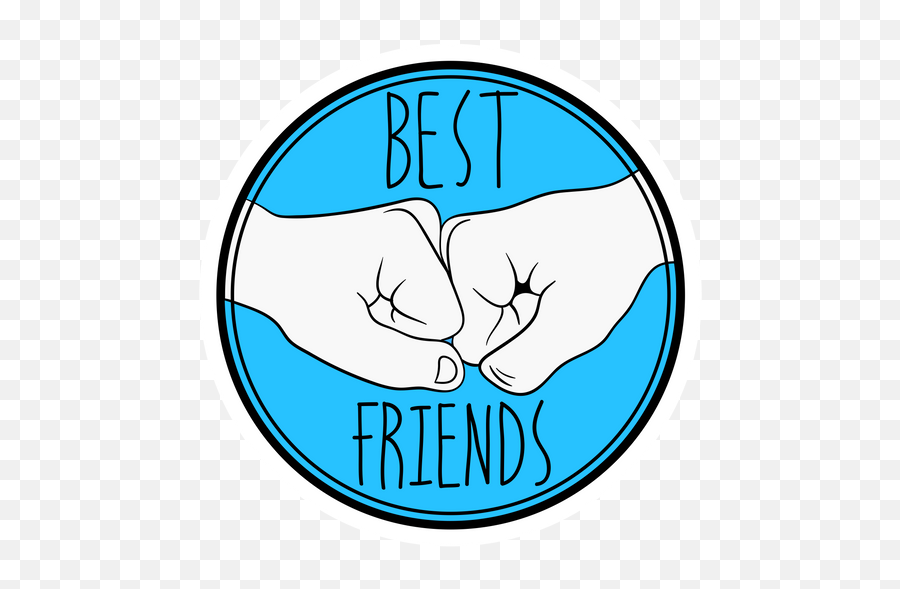 Bro Fist Best Friends Sticker - Sticker Mania Language Emoji,Fist Emoticon