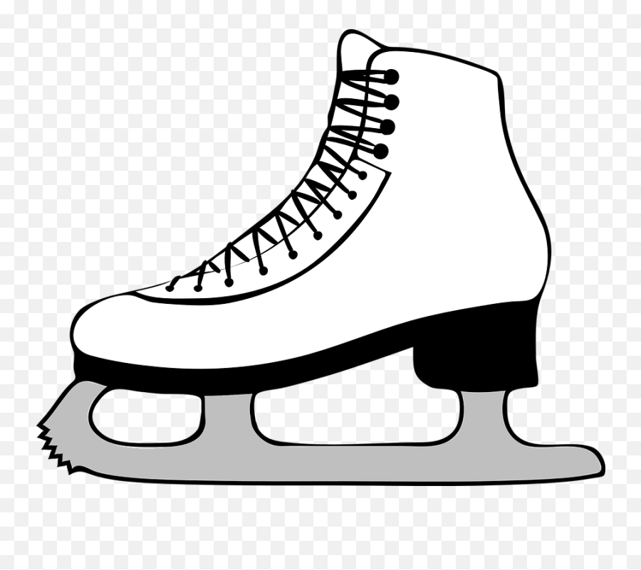 Clipart Shoes Ice Skate Clipart Shoes - Clip Art Ice Skate Emoji,Skate Emoji