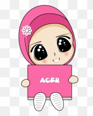 Thumb Image - Cute Hijab Cartoon Lady 700x1000 Wallpaper Logo Emoji
