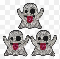 Ghost Emoji 3 - Sparkly Ghost,Ghost Emoji