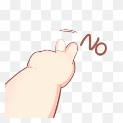 Cute No Finger Png Emoji