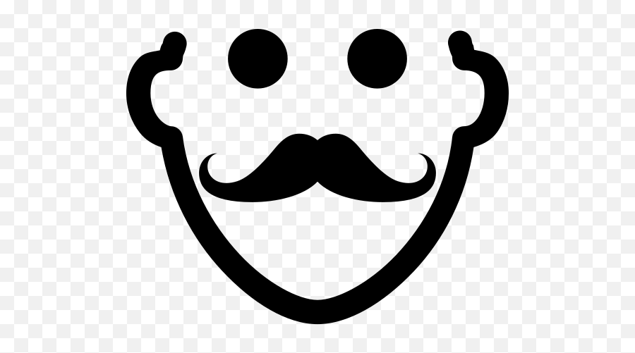 490 Best Mustache Icons - Mustache Face Icon Png Emoji,Mustache Emoticons